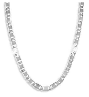 22" Diamond Cut Valentino Chain-6Sided