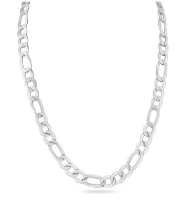 22" Diamond Cut Figaro Chain